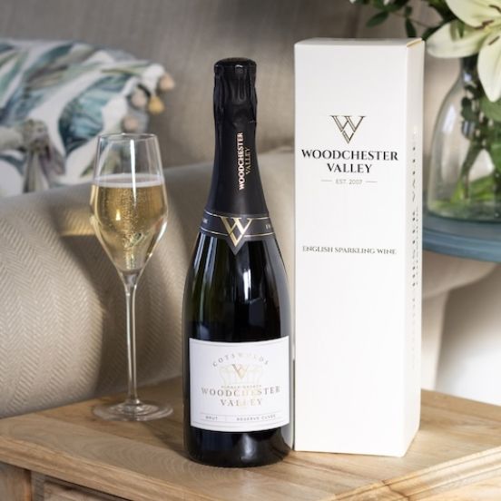 Gift Box including a bottle of Reserve Cuvée Sparkling Wine