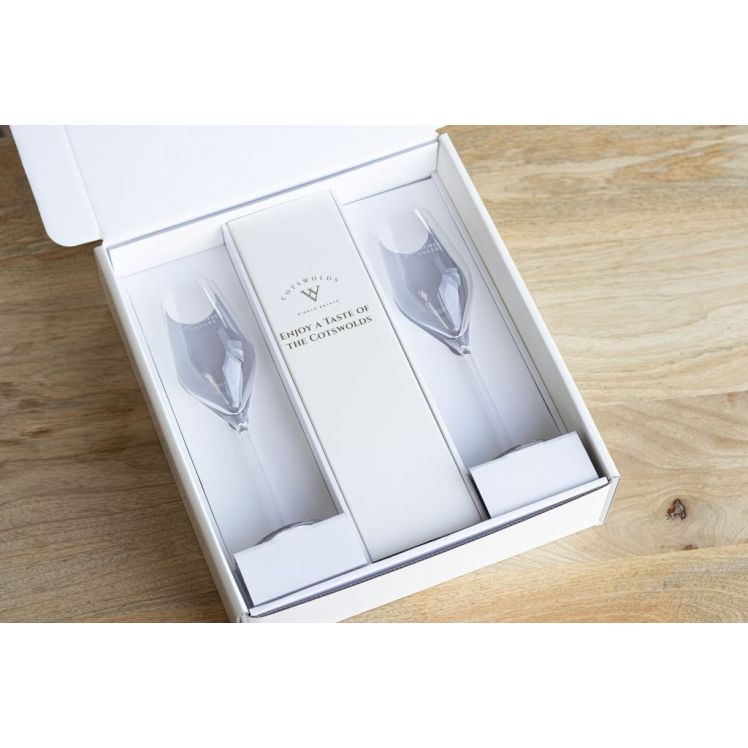 Gift box set with glasses Gift box set with glasses